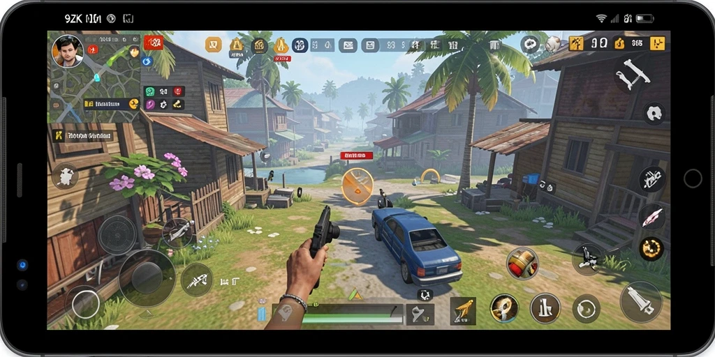 Screenshot utama 9ZK menampilkan antarmuka pengguna yang intuitif dan fungsional.