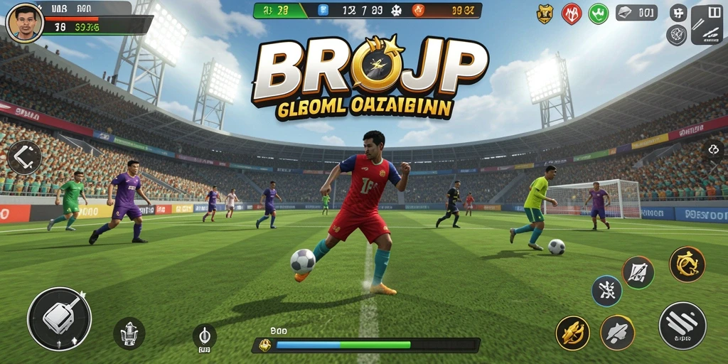 Tampilkan gameplay seru dan kompetitif BROJP dalam olahraga.