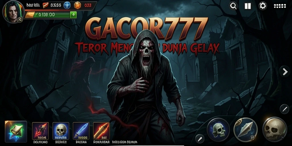 Gameplay menakutkan dalam GACOR777 yang penuh kejutan.