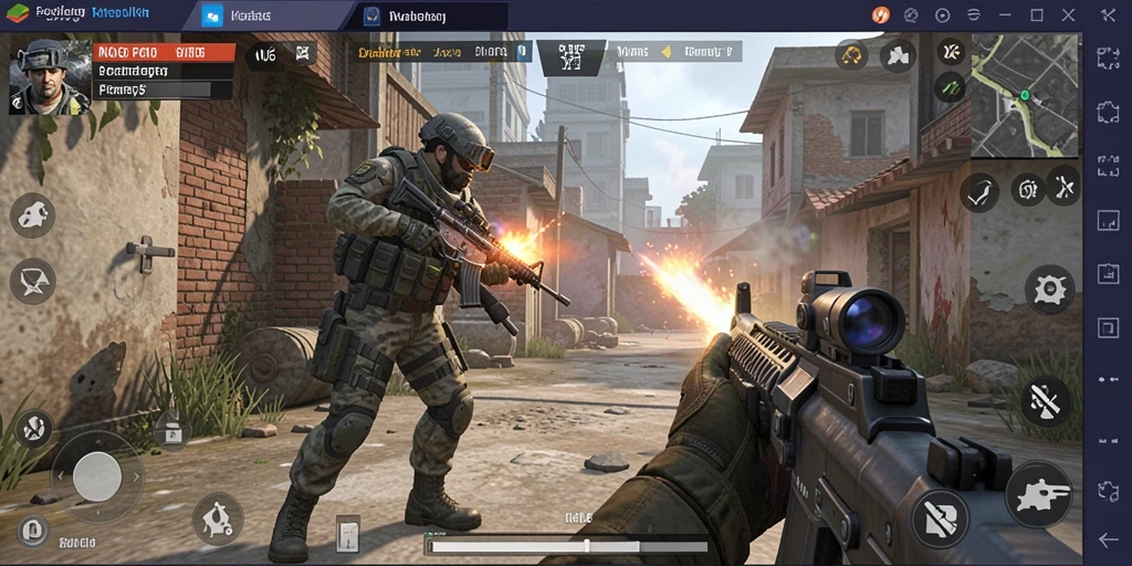 Screenshot utama N06: aksi tembak-menembak yang mendebarkan.