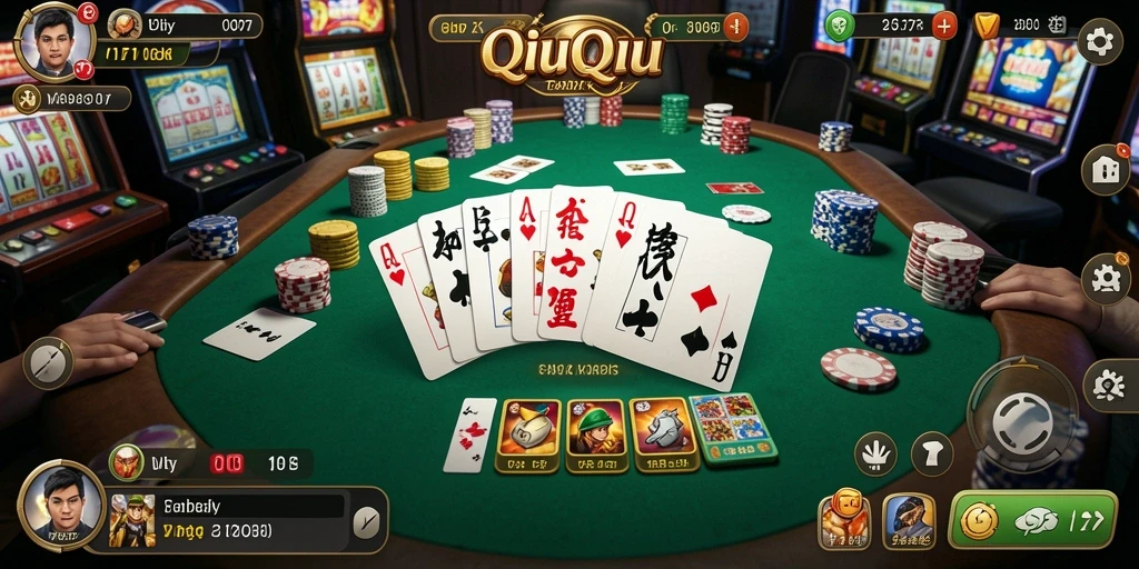 Screenshot gameplay QiuQiu yang menarik dan seru.